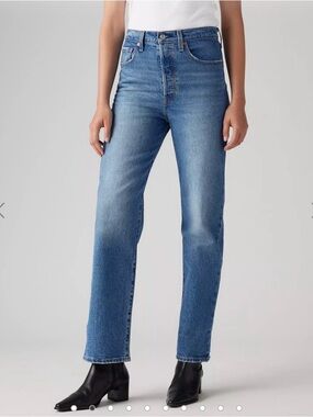 Levi’s Ribcage straight Ankle jeans Sz 31
